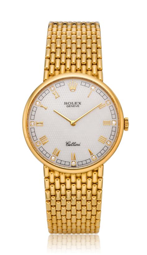 rolex cellini gold herren|rolex cellini geneve 18k gold.